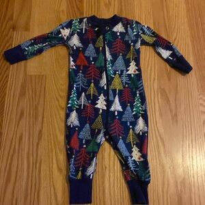 Hanna andersson Christmas trees pjs